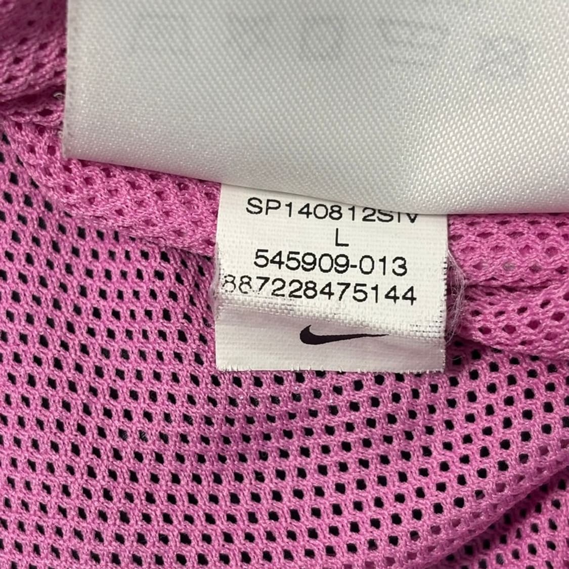 NIKE 윈드러너 블랙 & 핑크 L 상품이미지9