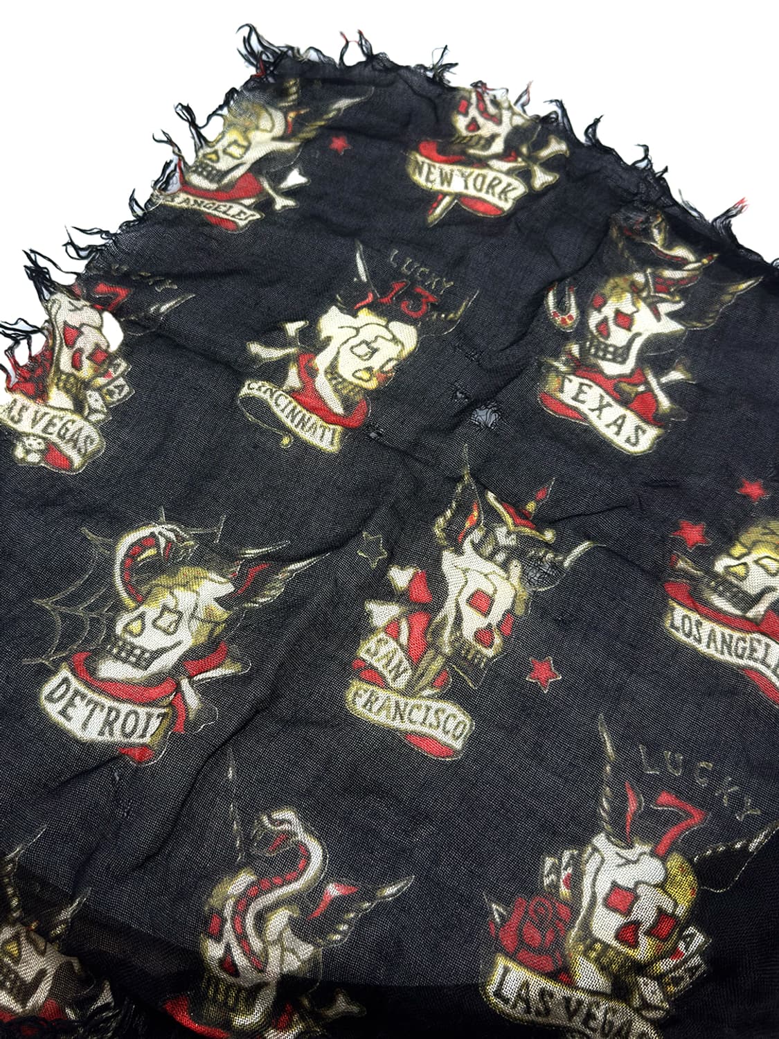 Wocko Maria Lucky Skull Scarf 상품이미지3