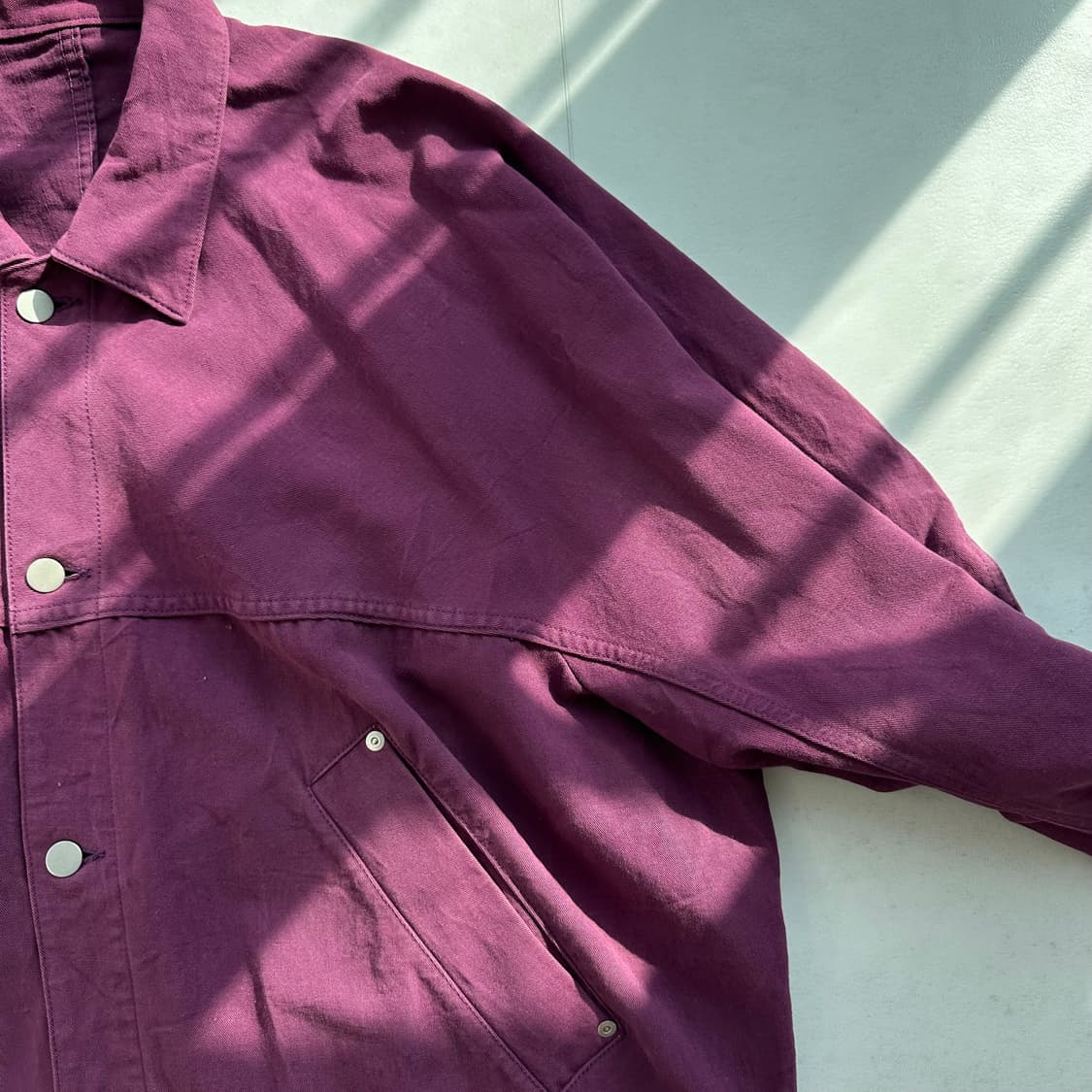 Uru 도쿄 라운드 패널 데님자켓 상품이미지4