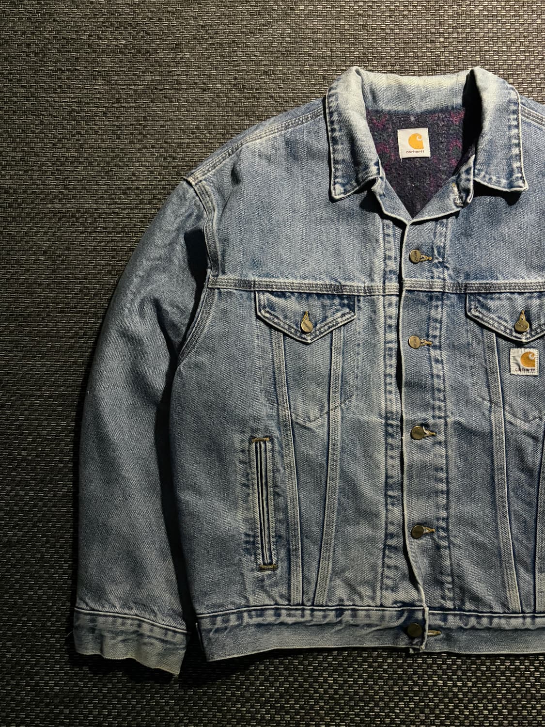 90s 칼하트 아즈텍 트러커 J62 DNM L USA🇺🇸 상품이미지2