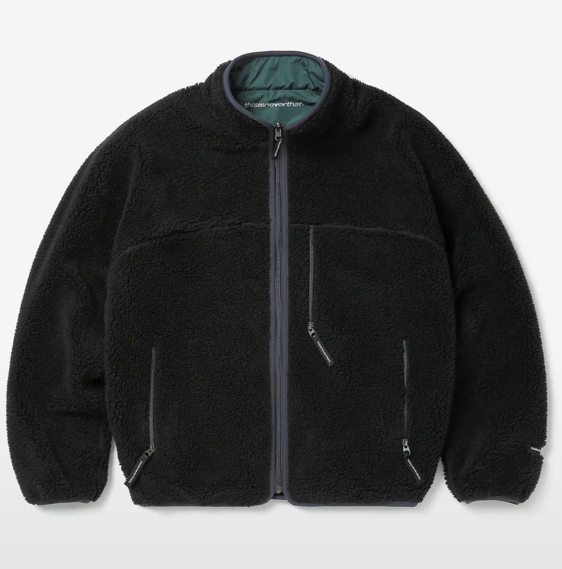 (M) 디스이즈네버댓 리버시블 보아 후리스 자켓 상품이미지3