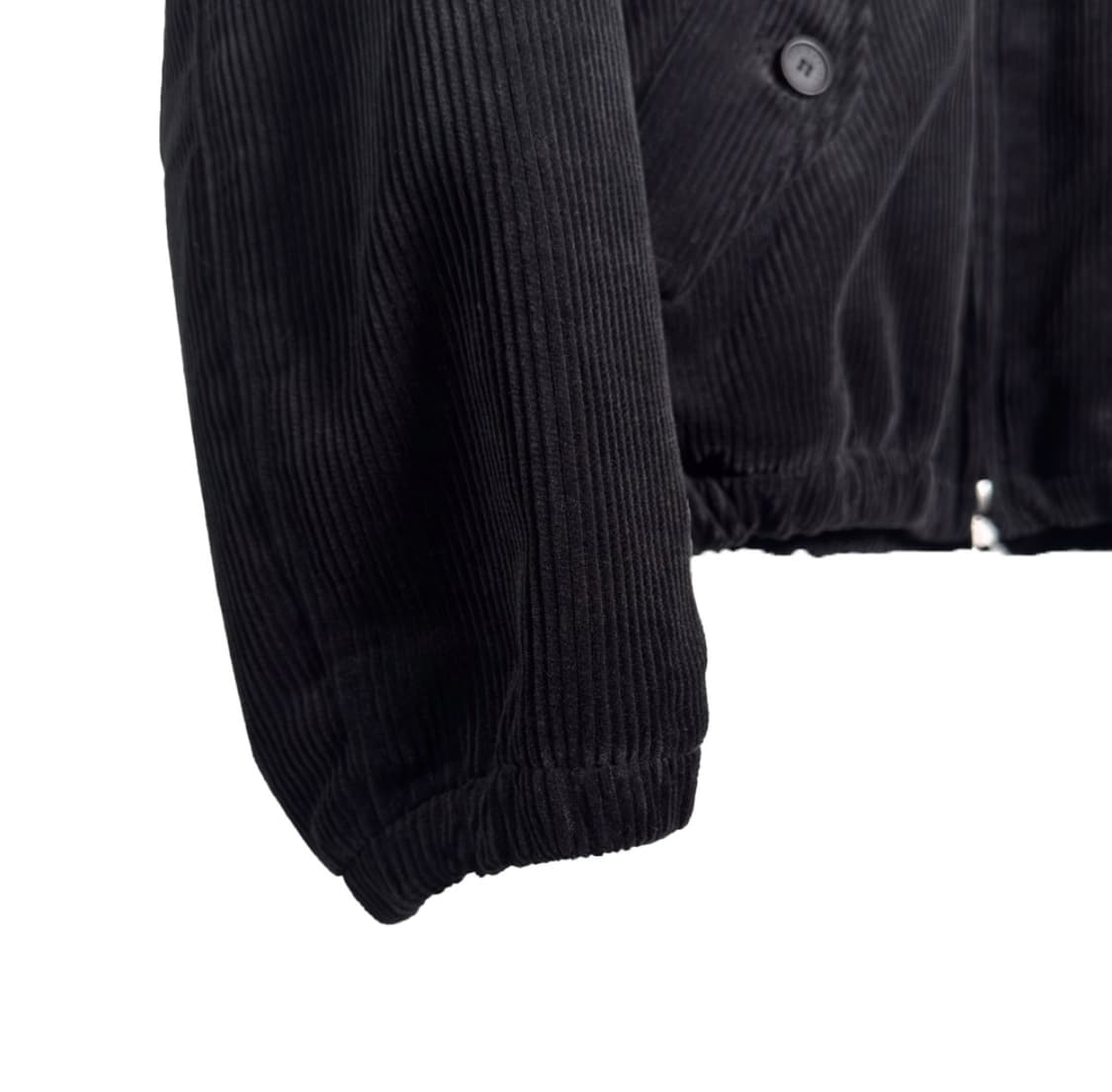 [M] STU 에스티유 남성 스트랩 코듀로이 블루종 자켓 블랙 상품이미지6