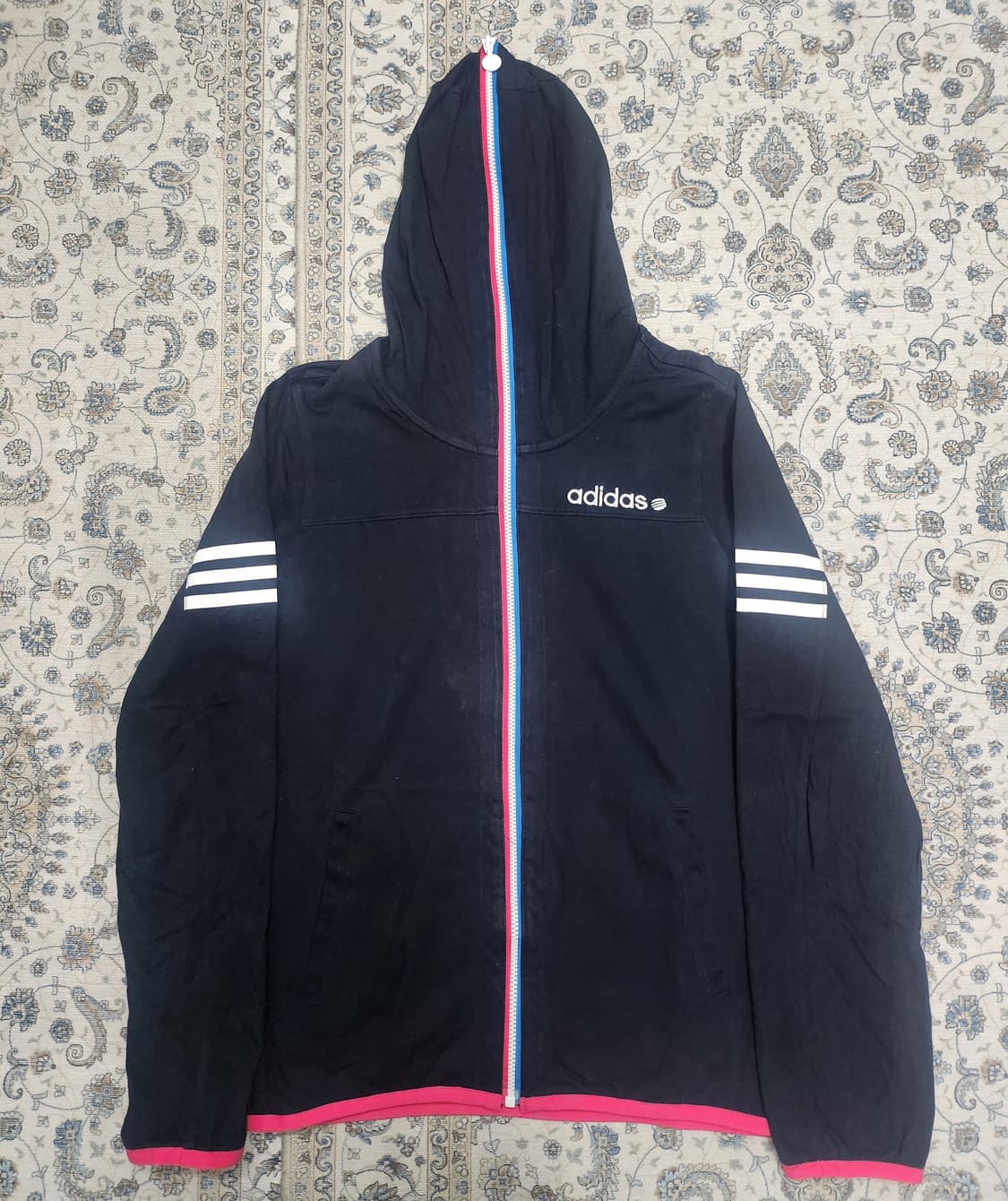 아디다스 삼선 후드집업 M (44반-55) 상품이미지1