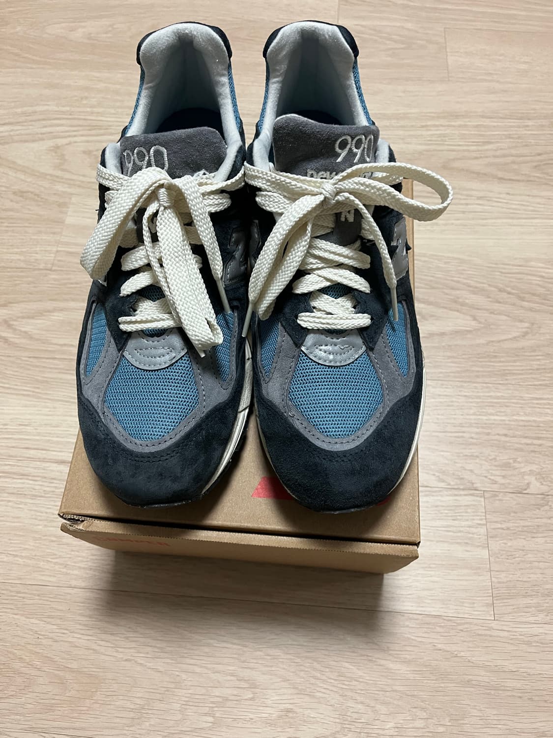 뉴발란스 990v2 네이비 캐슬락 260사이즈  상품이미지1