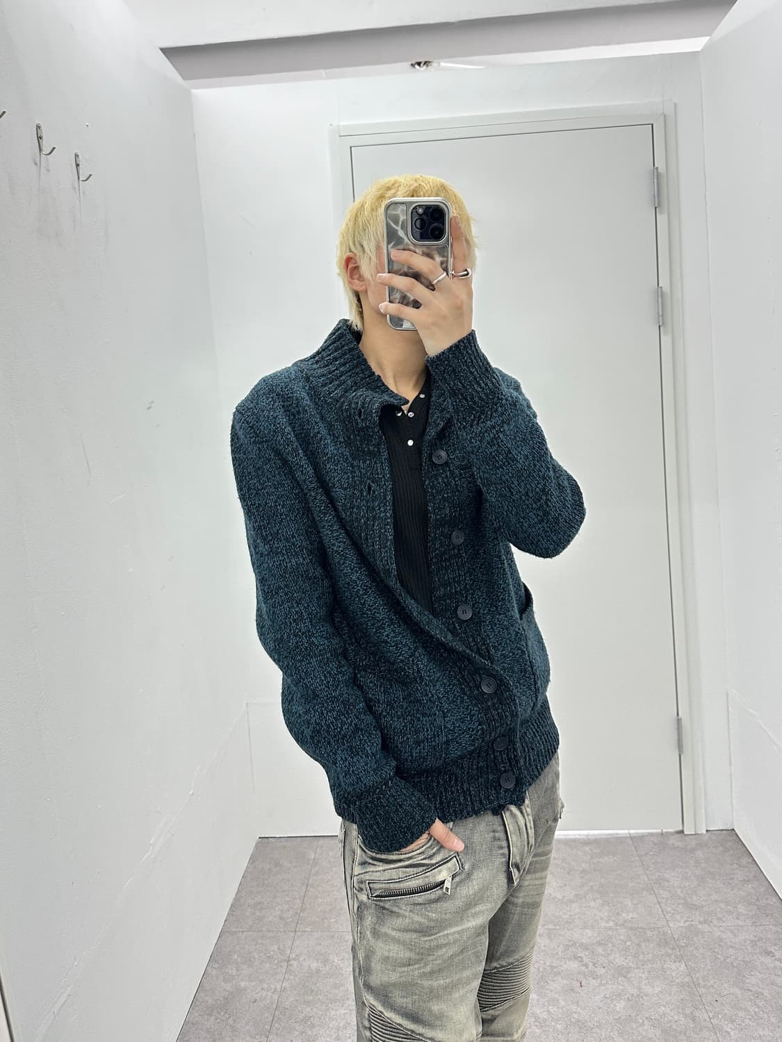 Vintage knit jacket 상품이미지7
