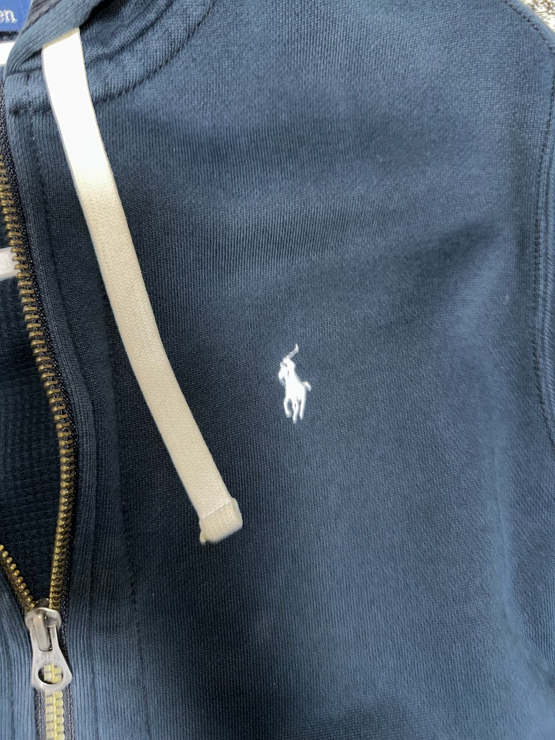 폴로 랄프로렌 네이비 후드집업 XL 상품이미지2