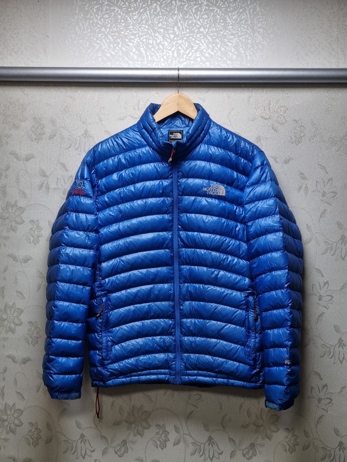 [남95~100] 노스페이스 써밋 블루 경량패딩800 상품이미지1