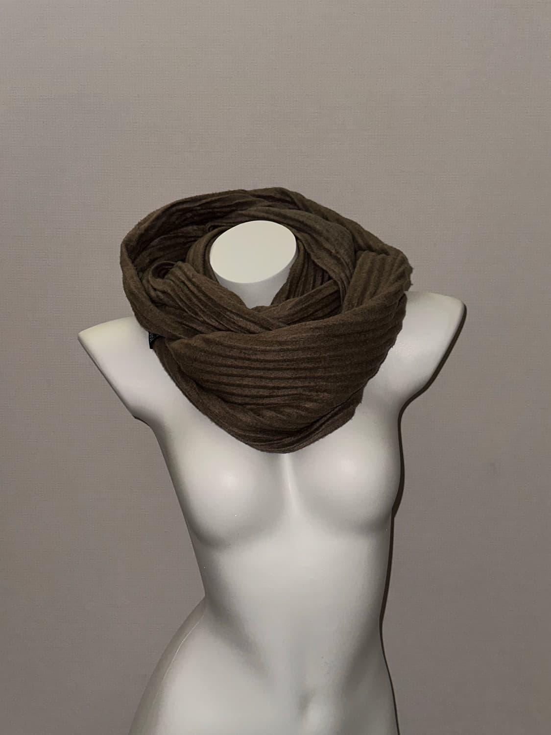 빈티지 브라운 넥워머 상품이미지3