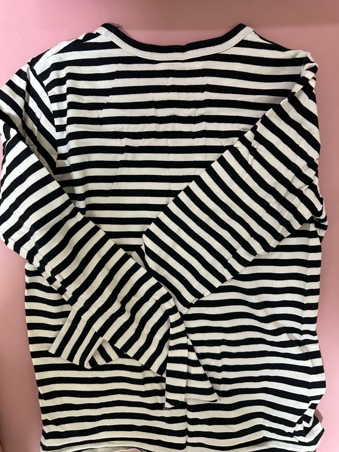 꼼데가르송 스트라이프 티 L 상품이미지2