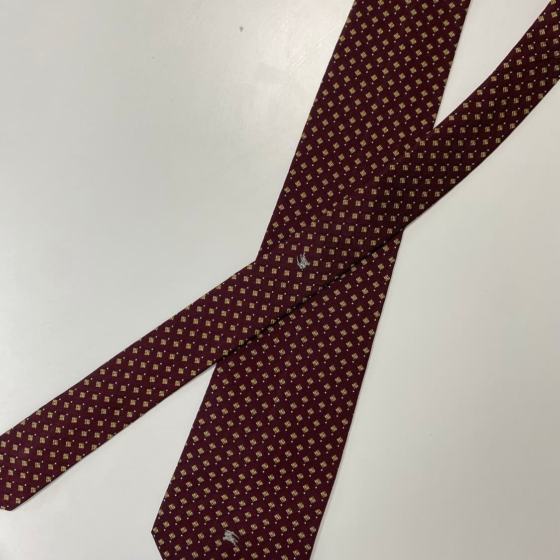 버버리 심플로고 명품 정품 넥타이 (Burberry) 상품이미지4