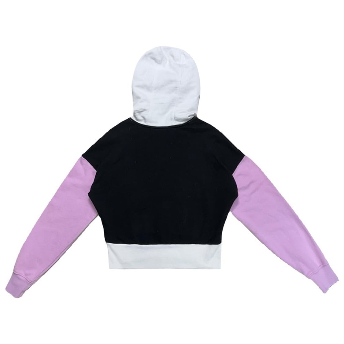 DKNY 스포츠 컬러블록 반크롭 후드티 S 상품이미지8