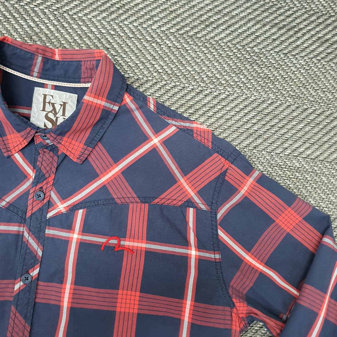 에비수 긴소매 셔츠 남자110 상품이미지3