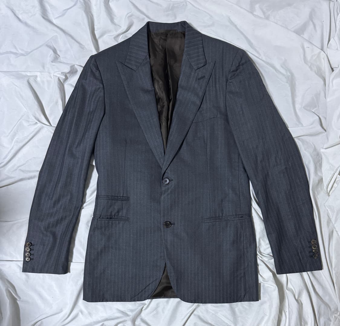 에르메스 울 스트라이프 블레이저 상품이미지1