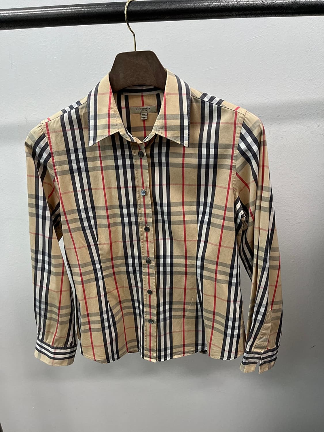 여) 버버리 런던 체크셔츠  상품이미지4