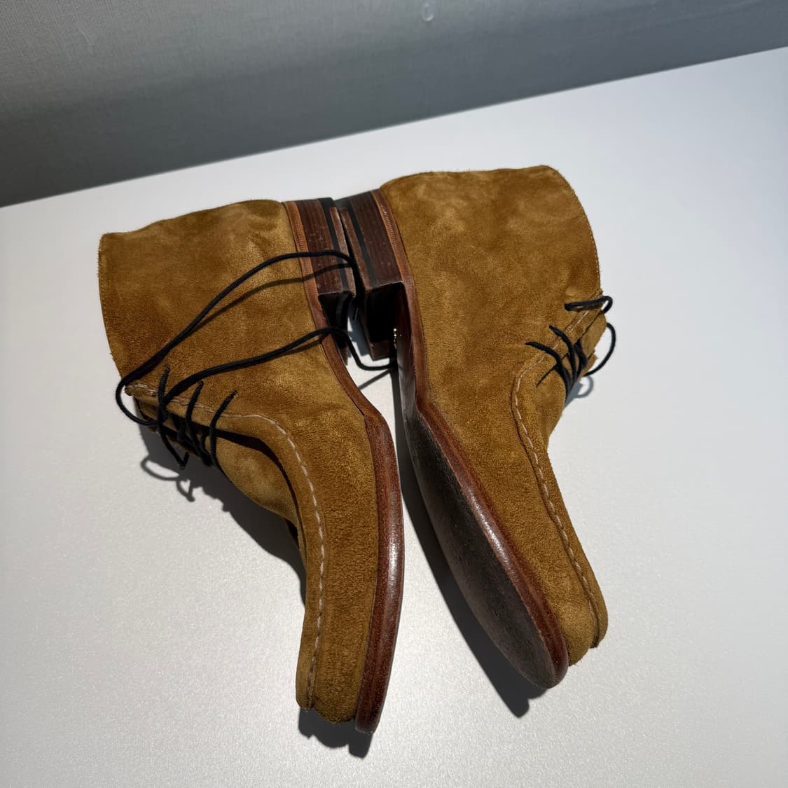 르유카스 leyuccas CASTORO 스웨이드 처카 부츠 41 상품이미지5