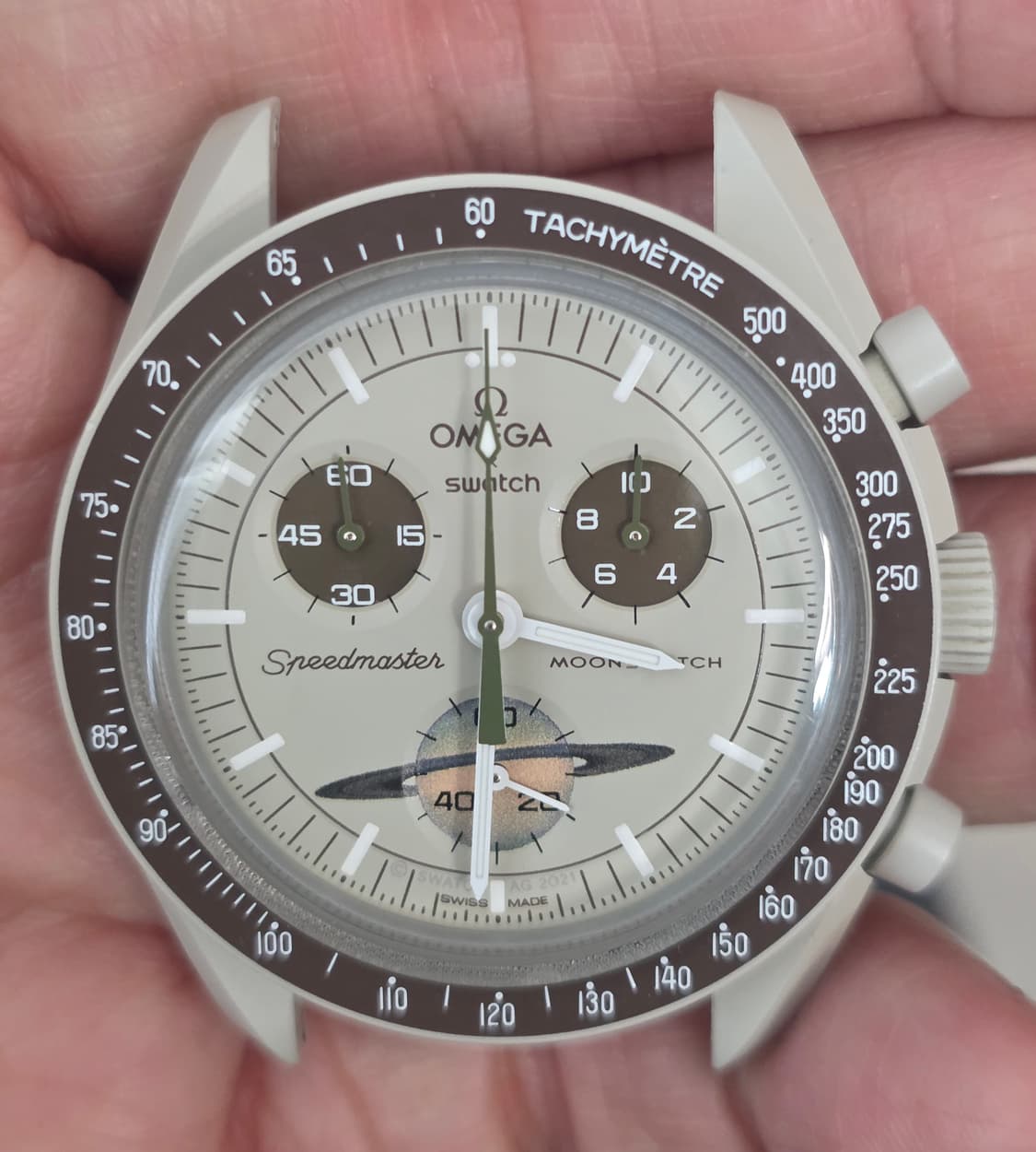 오메가 X 스와치 문워치 미션 투 문 토성시계(풀박스)  상품이미지2