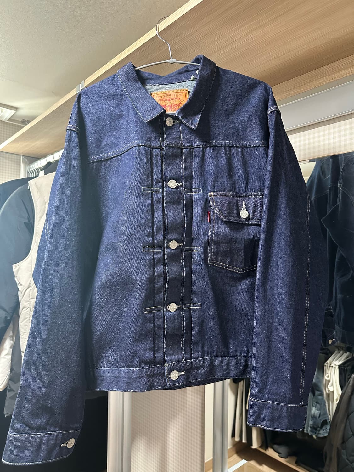 44) 리바이스 LVC 1936 타입1 1세대 506XX 자켓 상품이미지1