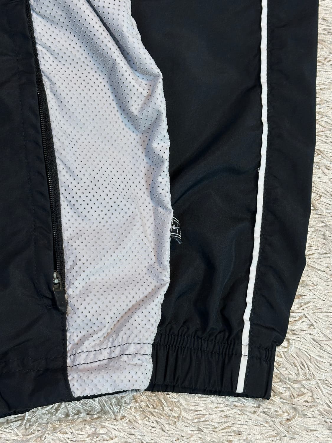 00's 나이키 올드스쿨 스우시 테니스 로고 배색 바람막이 자켓 상품이미지6