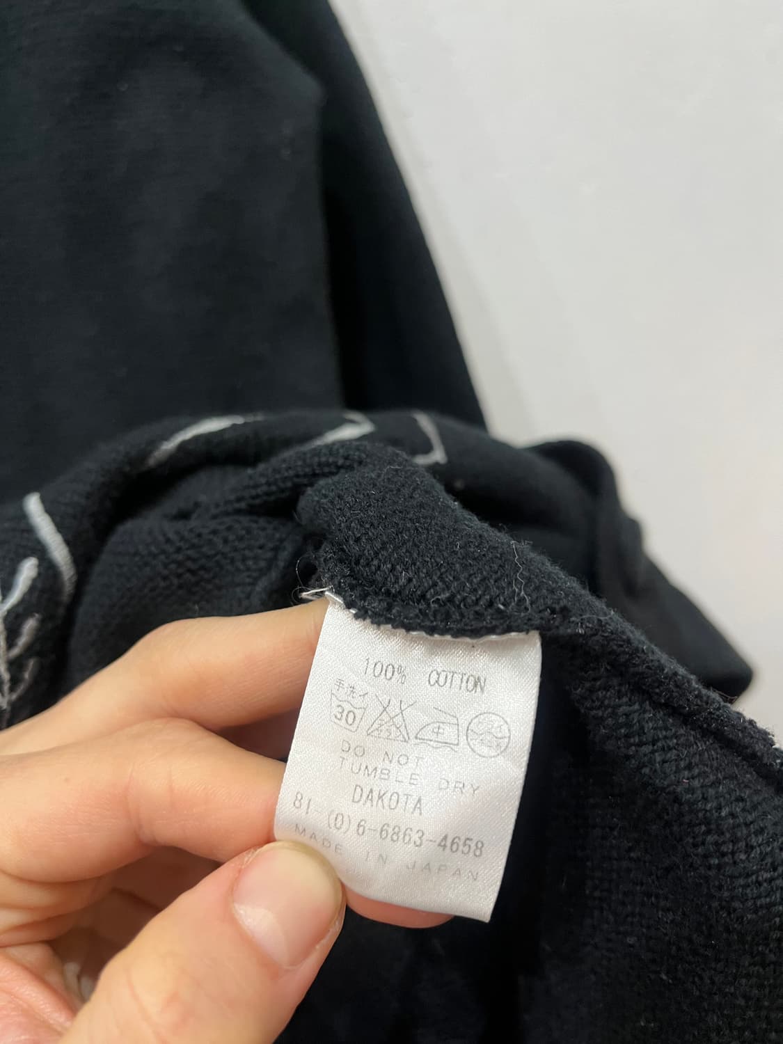 nasngwam 자수 코튼 가디건 Made in JAPAN 상품이미지5