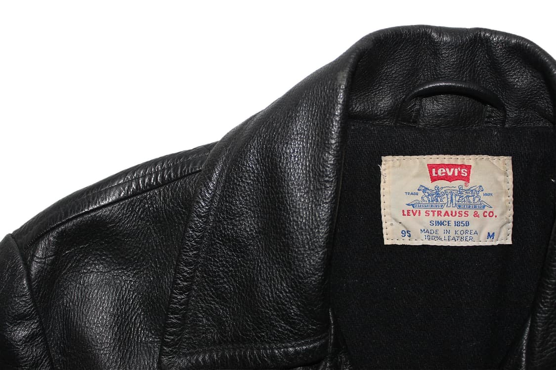 1980’s Levi’s Western Leather Car Coat 상품이미지2