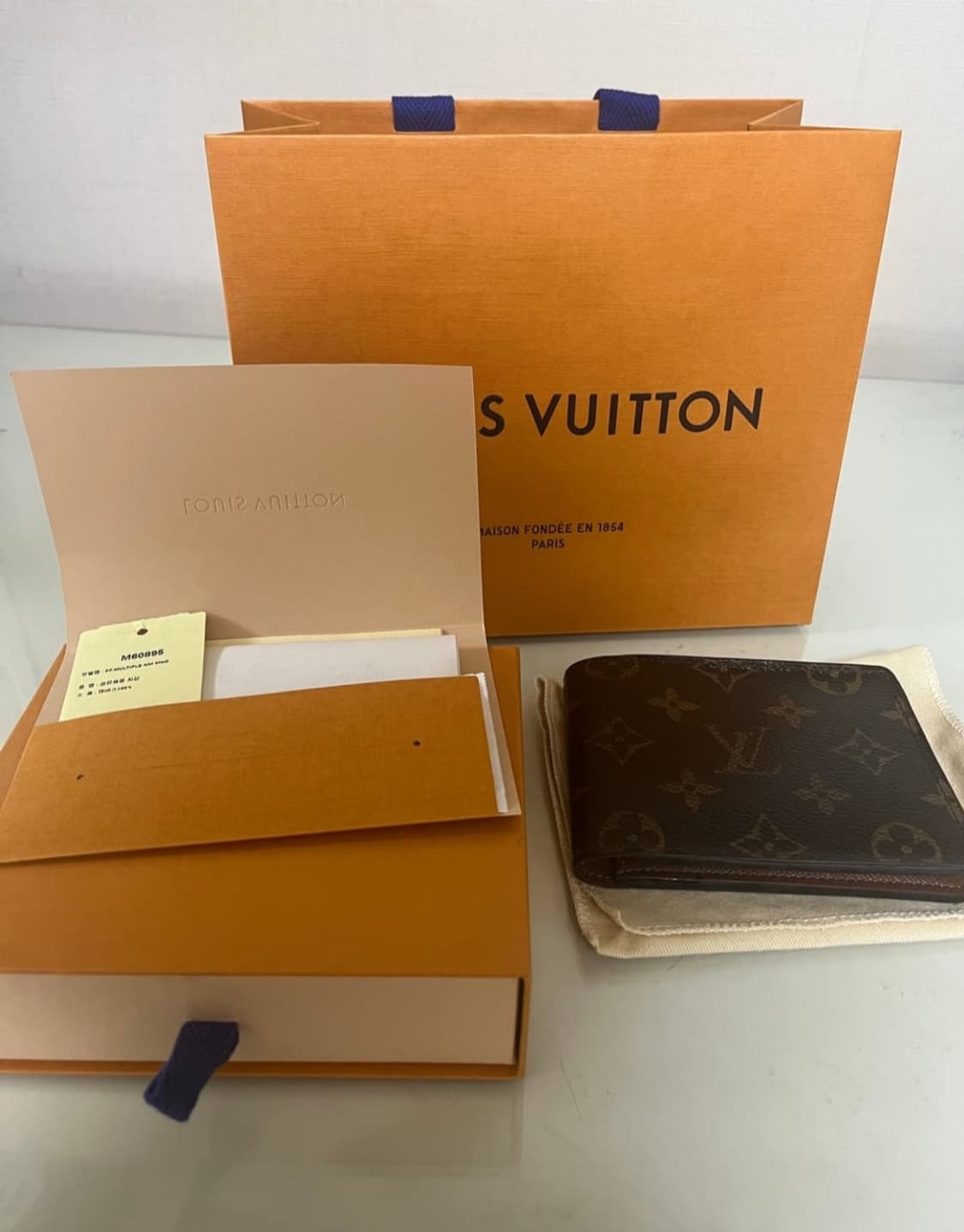 루이비통 모노그램 멀티플 월릿반지갑 M60895 상품이미지1