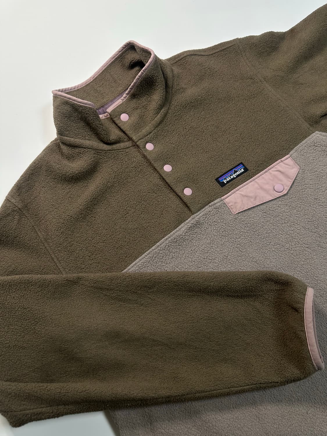 파타고니아 신칠라 플리스 브라운 핑크 상품이미지1