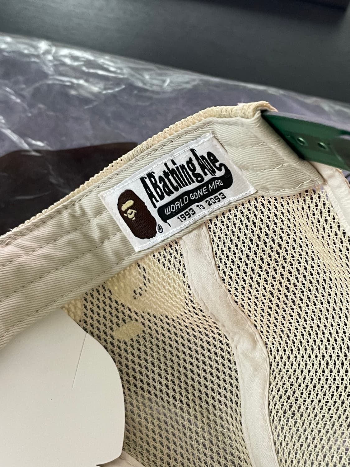 [새상품] 베이프 스타 메쉬캡 그린 / BAPE Sta Mesh Cap 상품이미지5