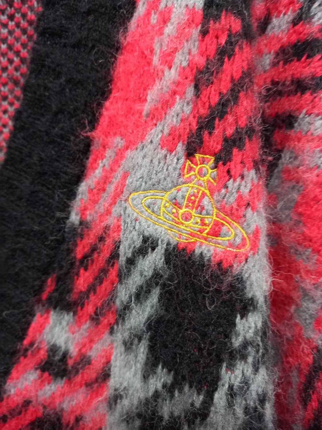 비비안웨스트우드 춘추동 울 루즈박시핏 가디건 S 55-77 상품이미지4