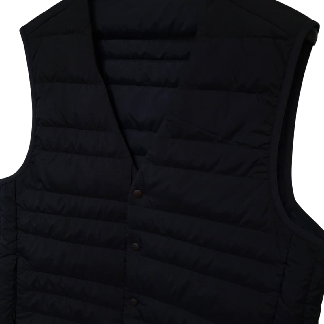 구스다운 경량패딩조끼 95-100 거위털 상품이미지4