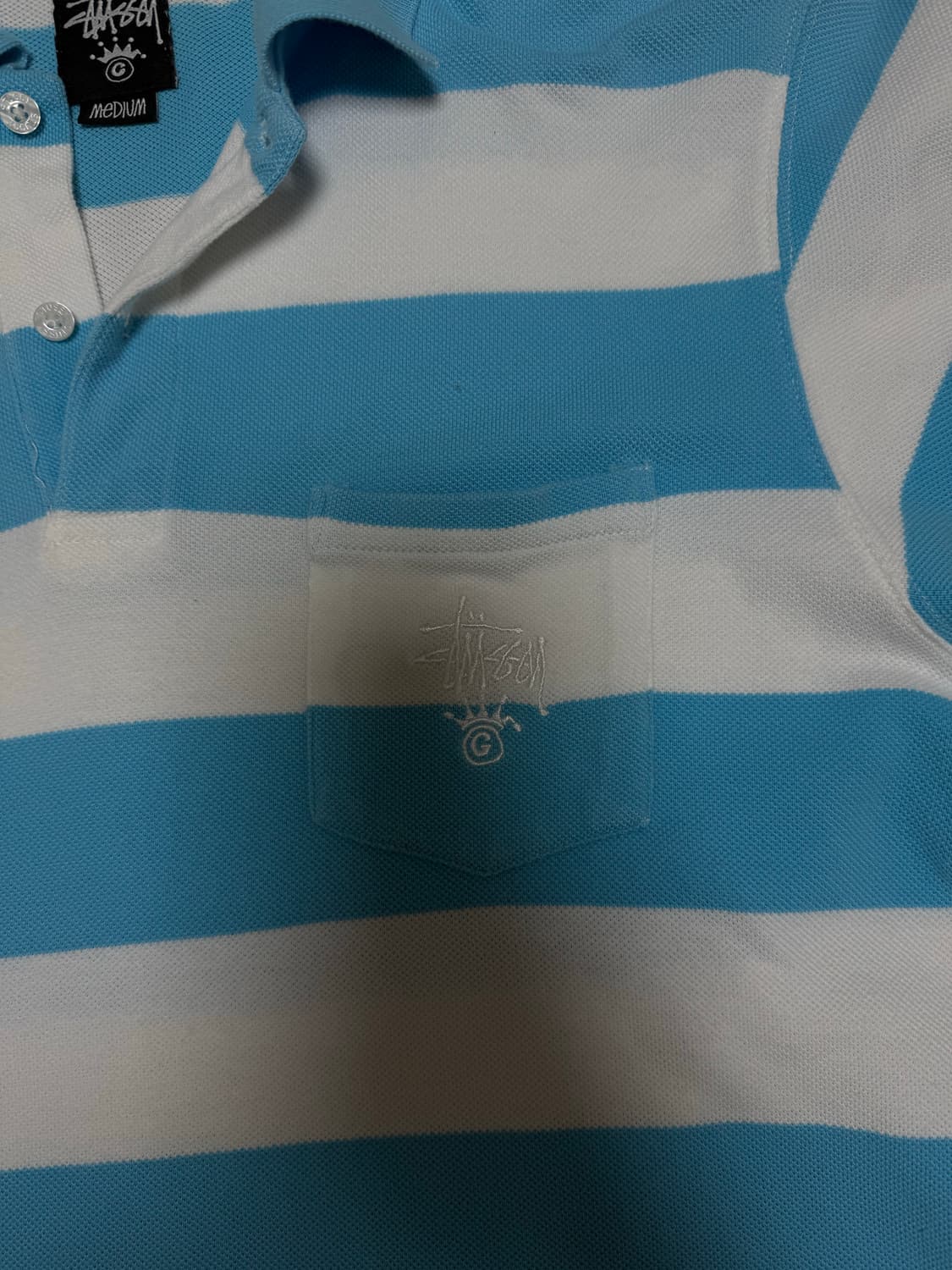 STUSSY 스투시 PK티 반팔카라티 (M) 상품이미지3