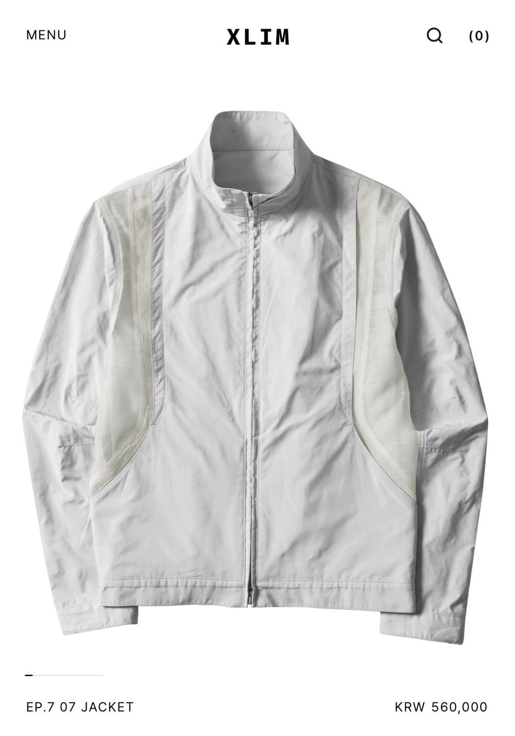 Xlim EP.7 07 JACKET Light Gray L 상품이미지1