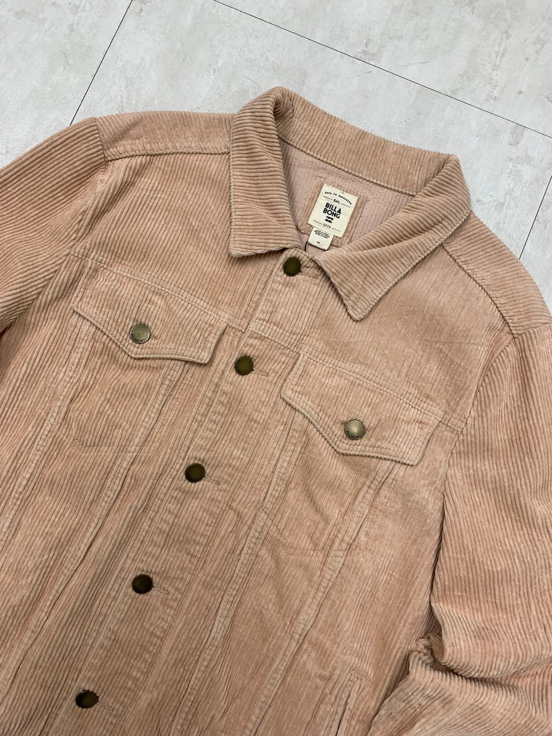 Billa bong 연핑크 코듀로이 자켓 #335 상품이미지2