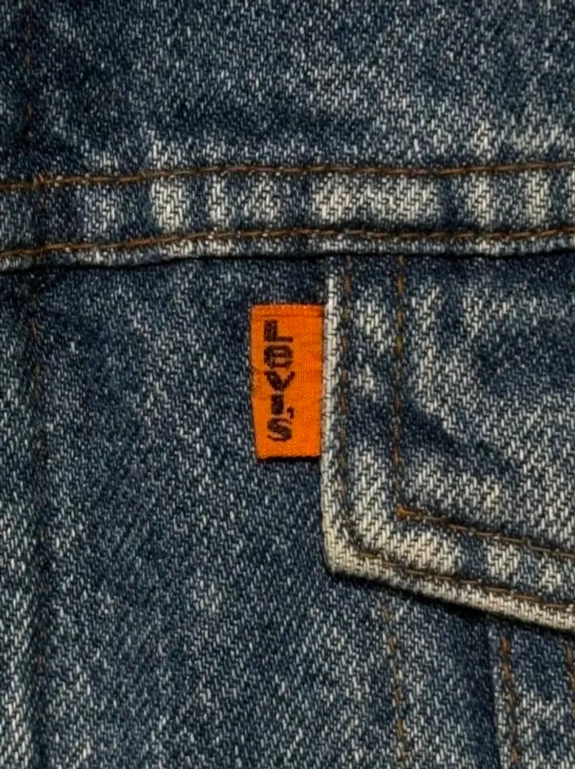 80년대 빈티지 japan 리바이스 데님 트러커 상품이미지4