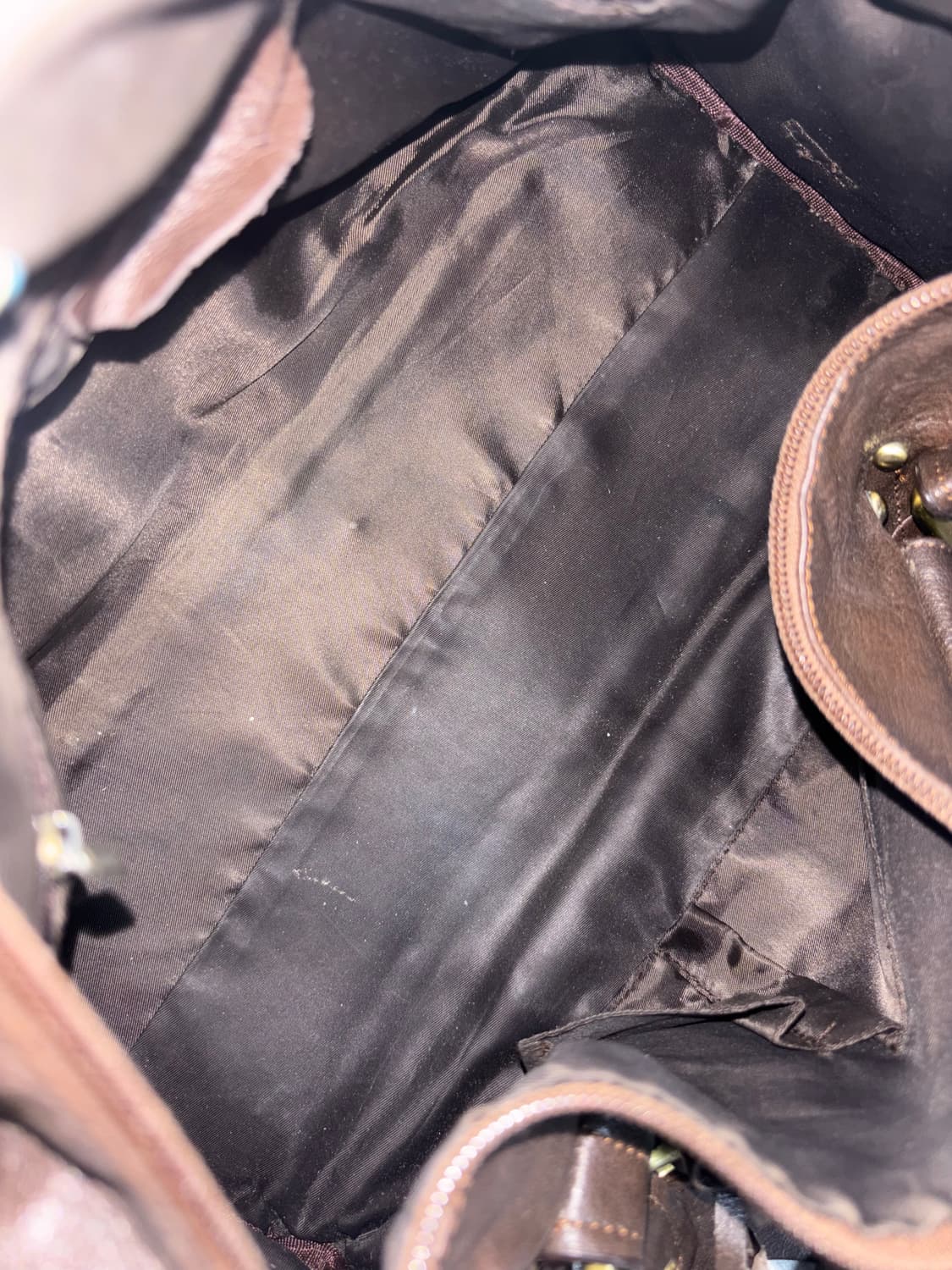 Vintage brown shoulder bag 상품이미지5