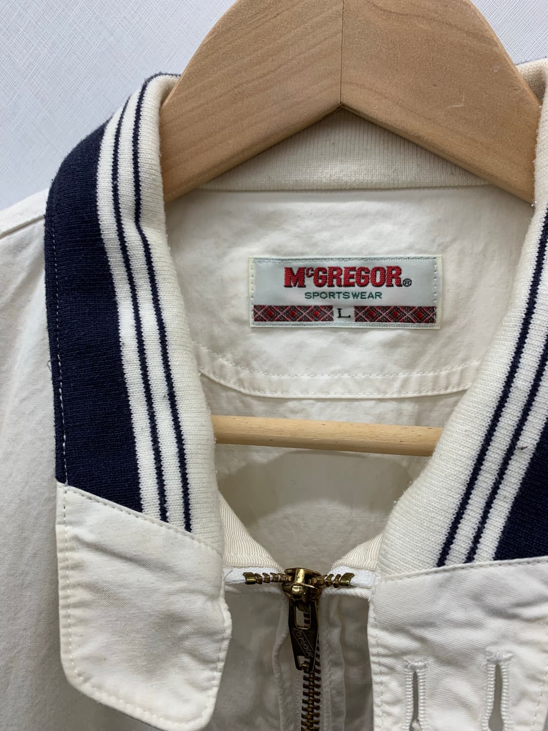 Mcgregor 아이보리 봄버 상품이미지4