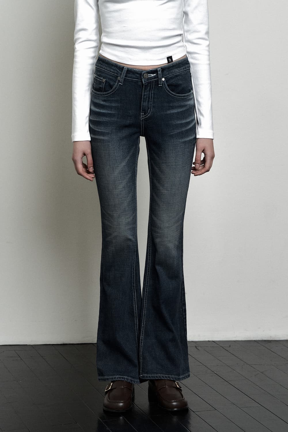 SYNERJYN SAND CAT WASHING DENIM PANTS BL 상품이미지7