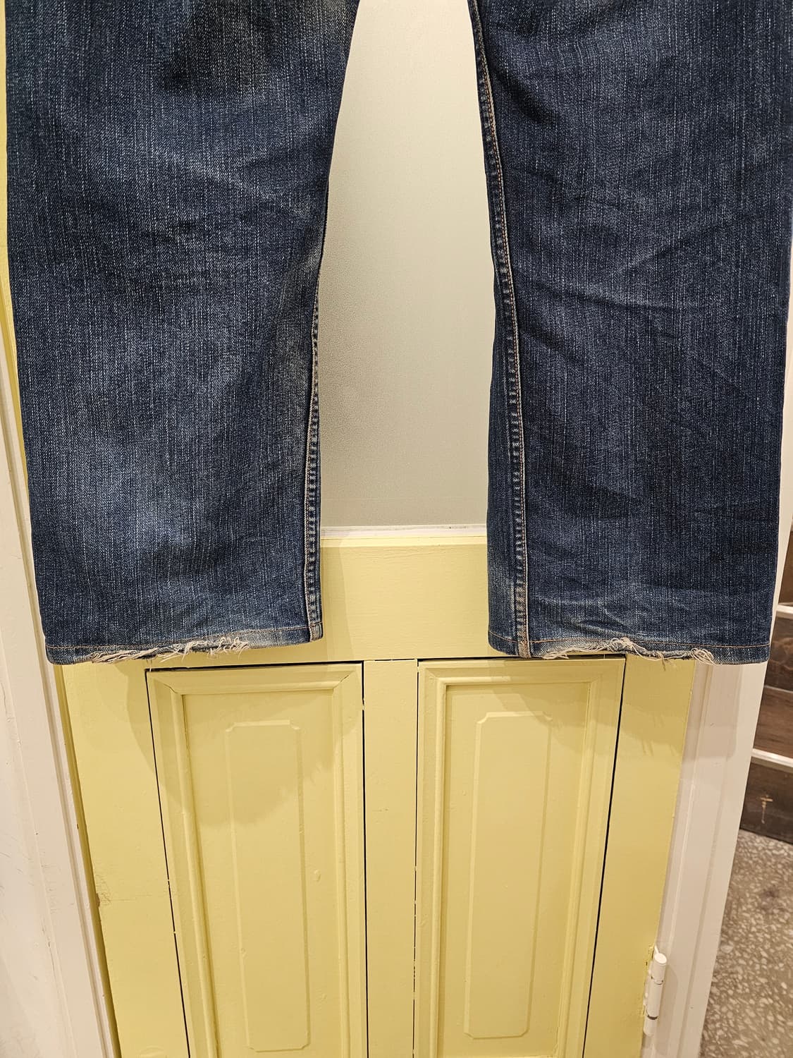 Levis 534 빈티지 워싱 일자핏 찢청 상품이미지10