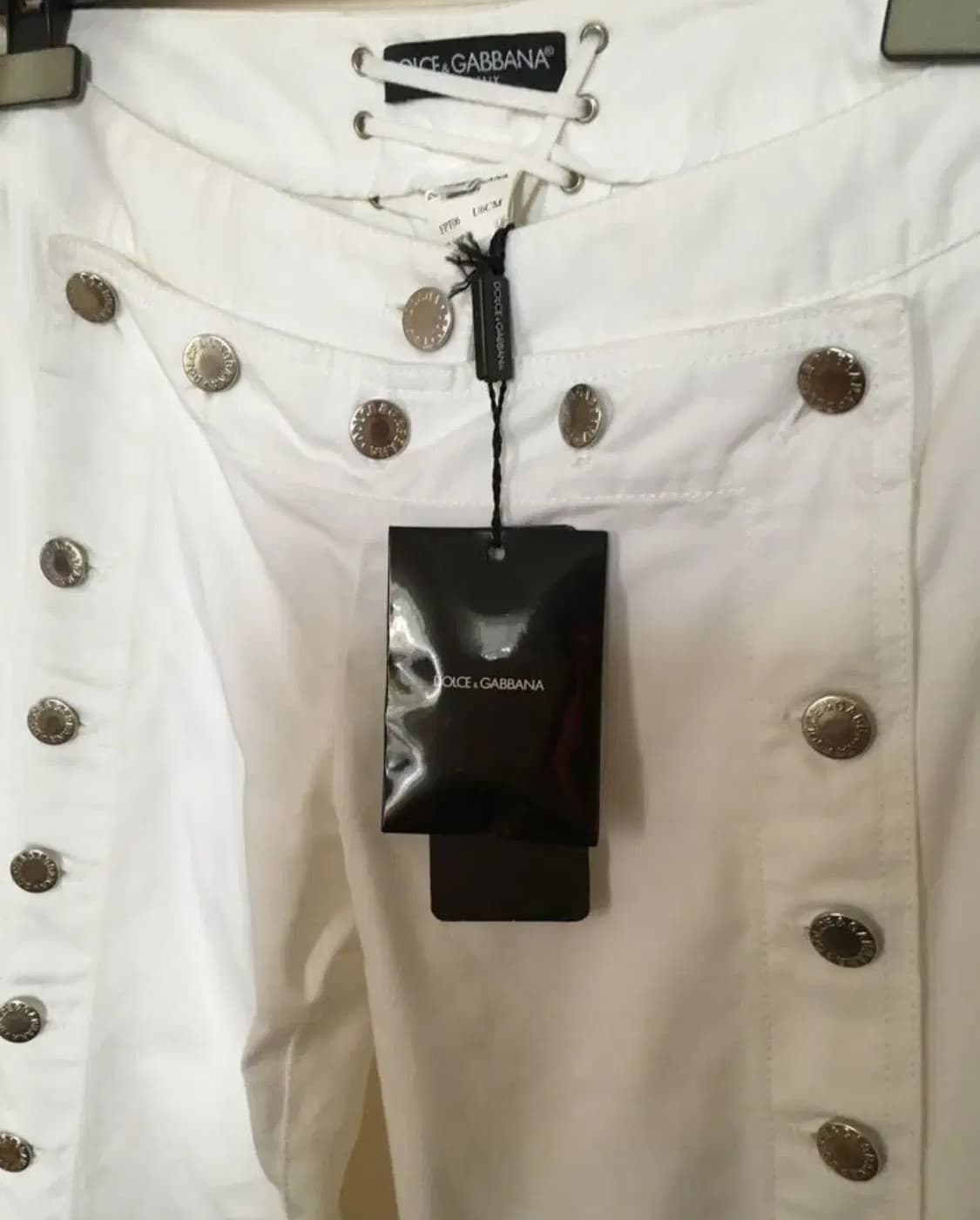 돌체앤가바나 아카이브 03/SS 세일러 멀티-버튼 트라우져(코튼)해외발송 상품이미지5