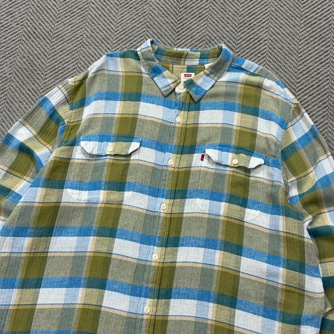 리바이스 투포켓 체크셔츠 v2916 상품이미지3