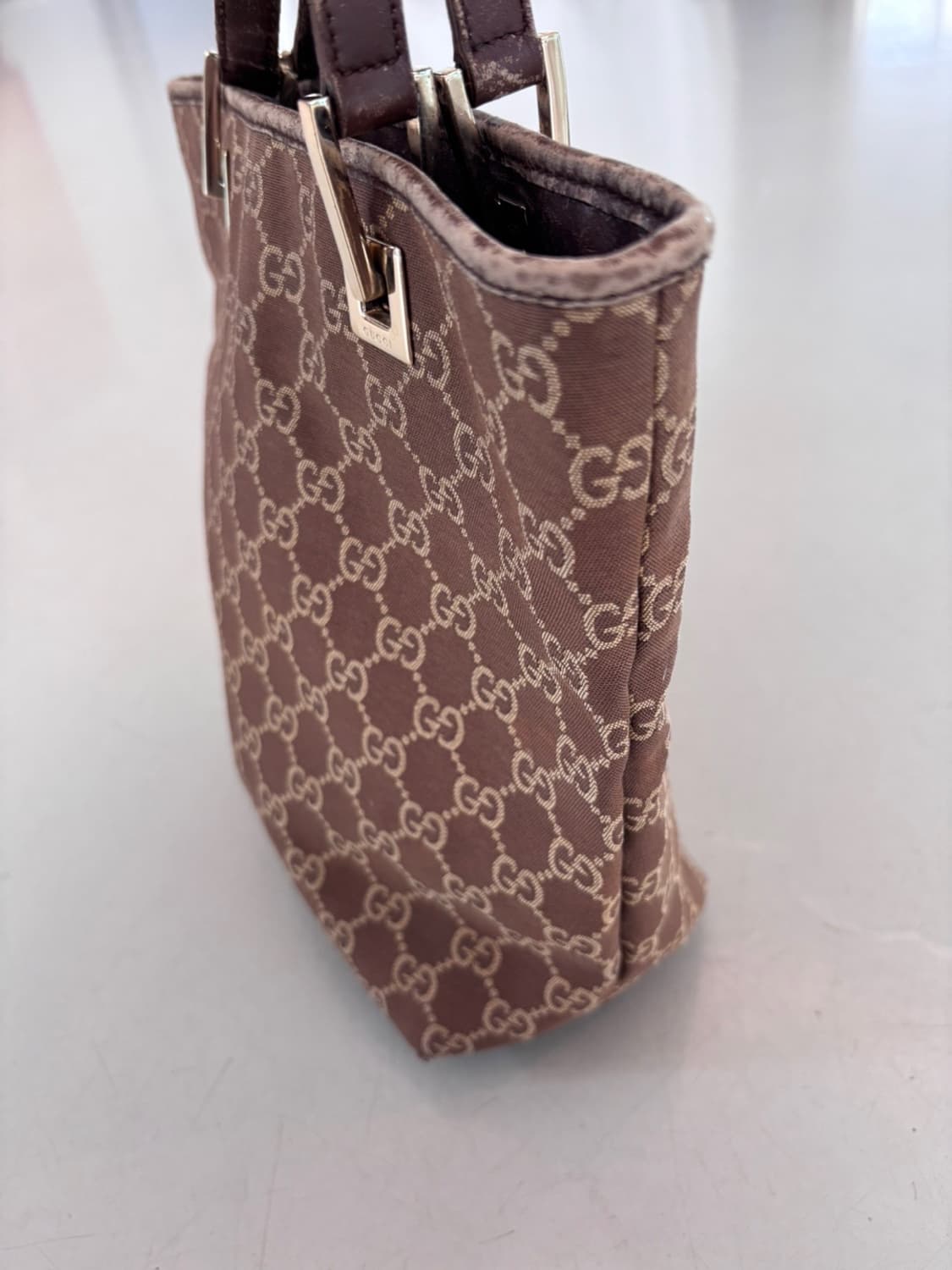 Vintage Gucci Leather Bag 상품이미지6
