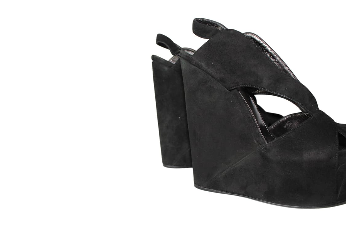 Dolce & Gabbana 돌체앤가바나 스웨이드 슬링백 펌프스 상품이미지5