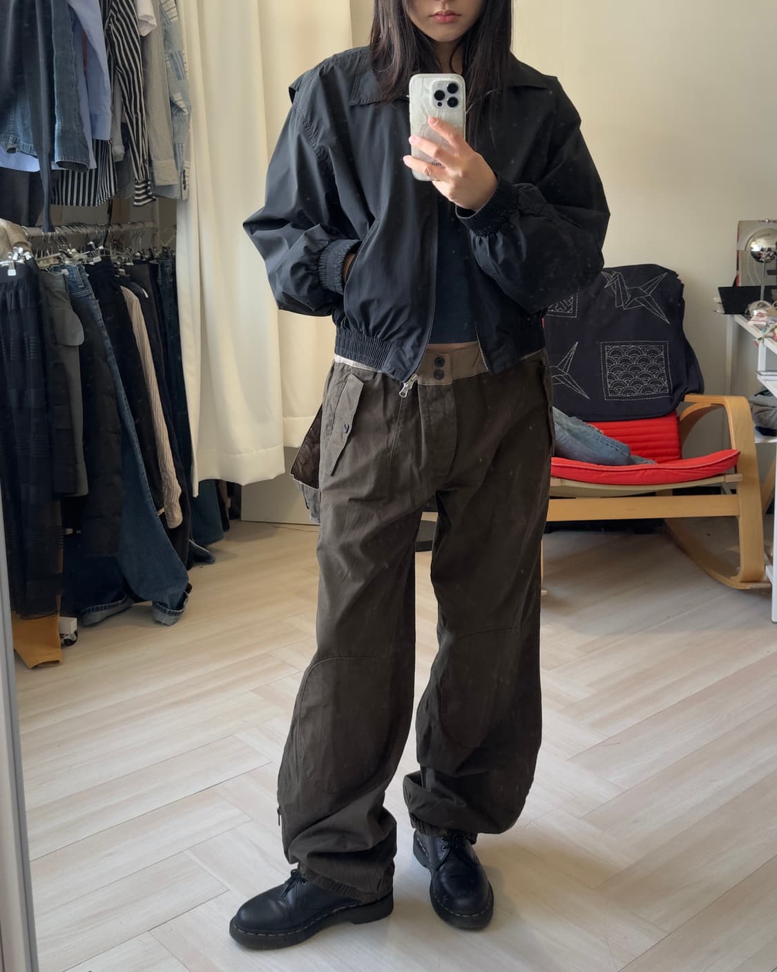 [PLACE STUDIO] two way crop blouson jack 상품이미지2