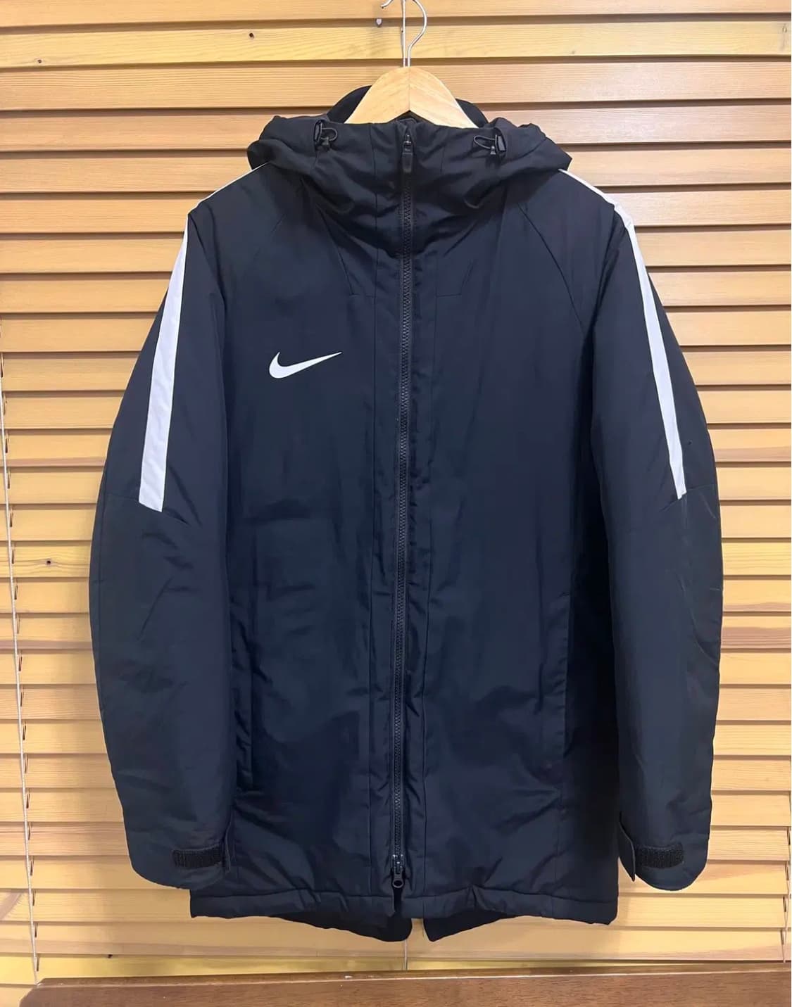 나이키 남성 블랙 하프패딩점퍼 상품이미지2