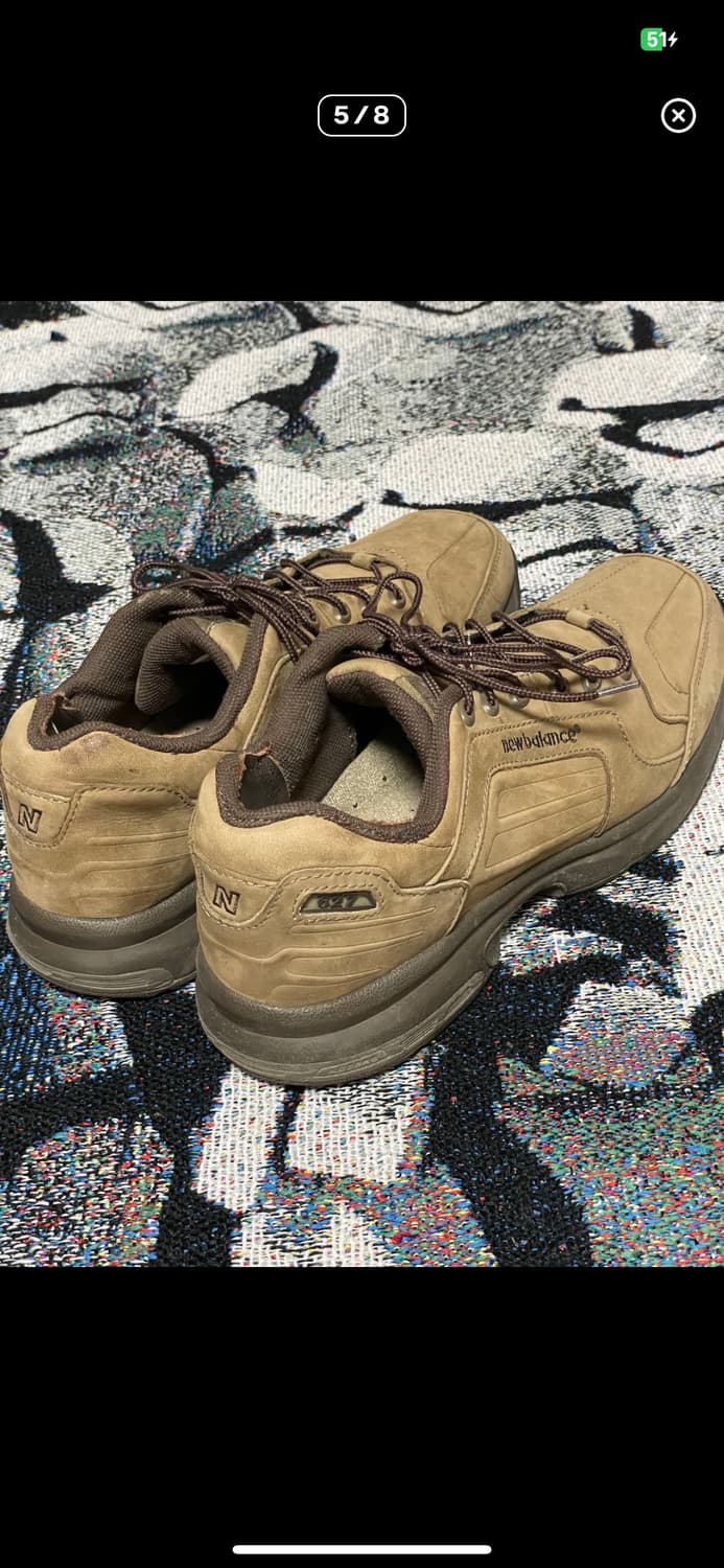 뉴발란스 627 브라운 스웨이드 신발 상품이미지5