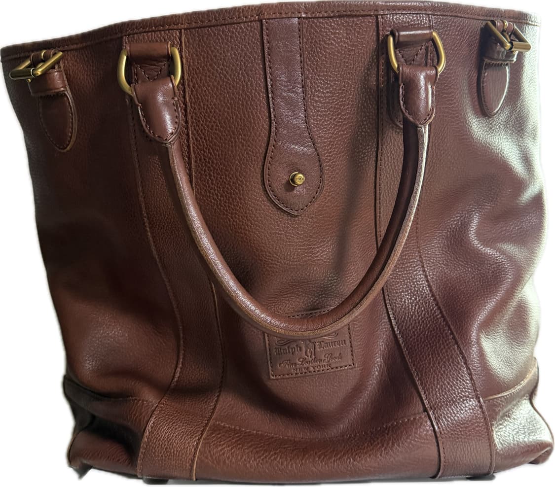 폴로 헤리티지 레더 토트 상품이미지1