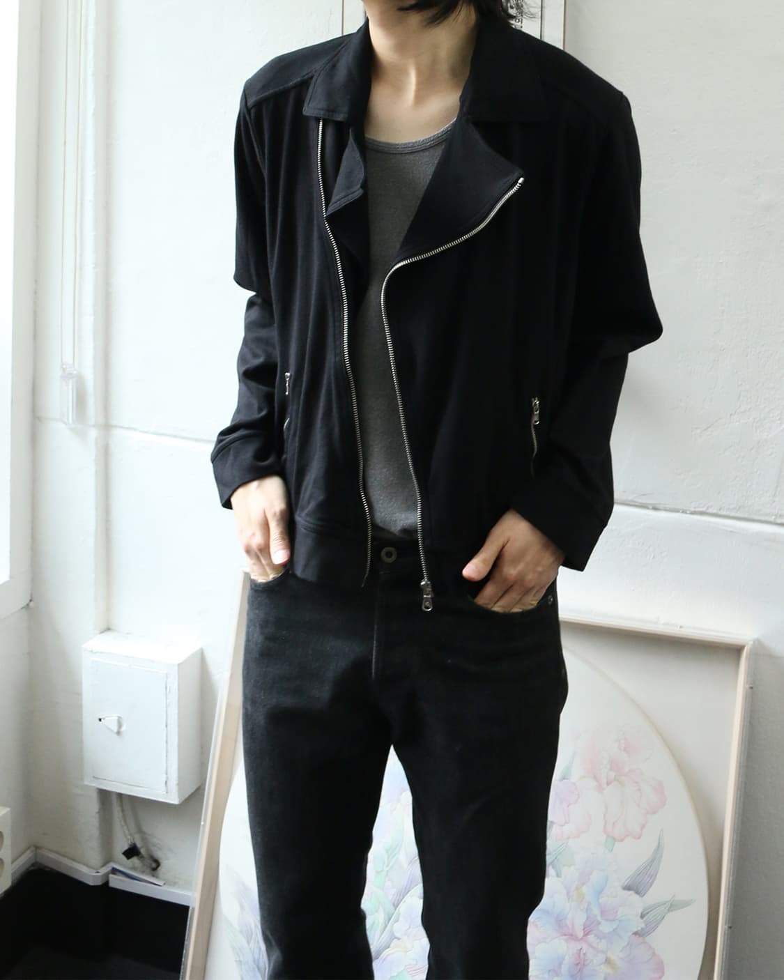  로렌 랄프로렌 니트 라이더 자켓  상품이미지4