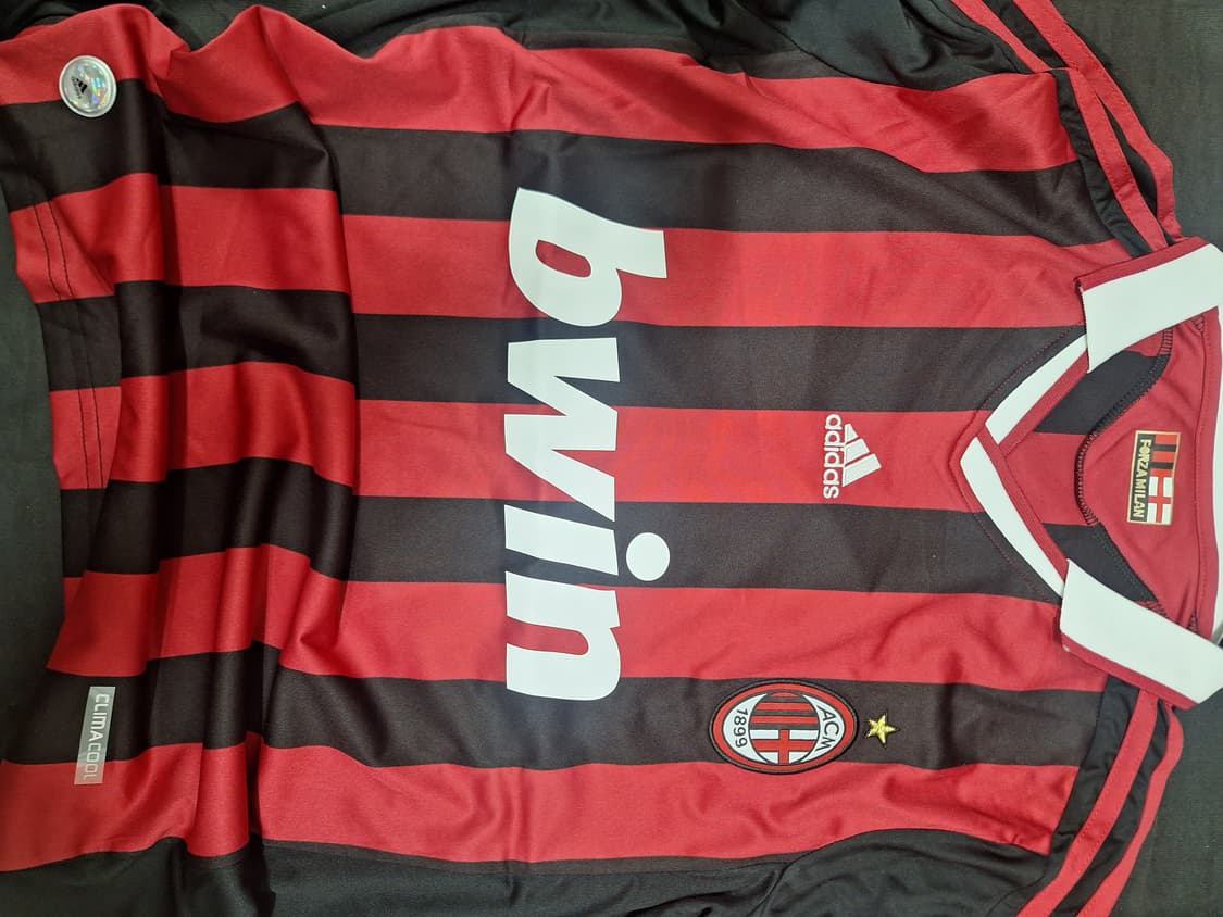 호나우지뉴 ac밀란 축구유니품 반팔 oem  상품이미지2