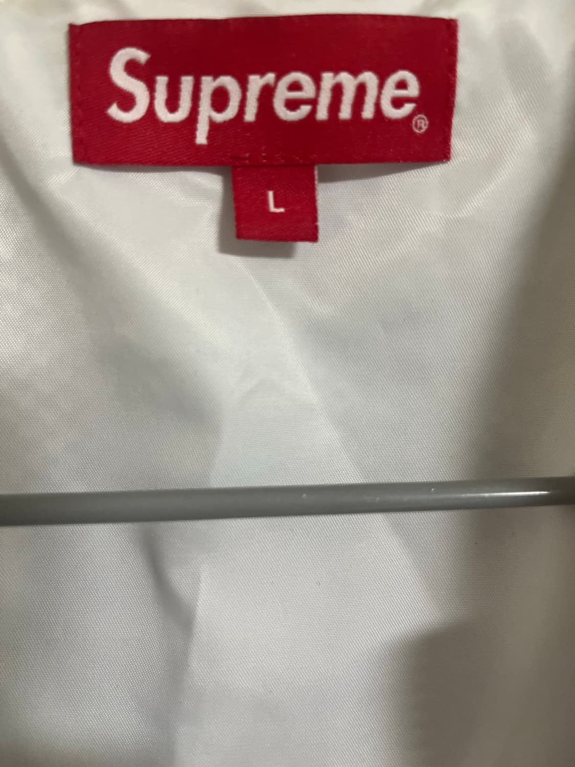 슈프림 23ss 핀스트라이프 바시티 집업 상품이미지4