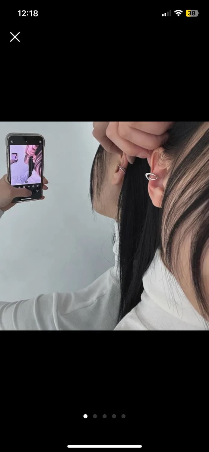 데이큐 더블 뉴문 이어커프 상품이미지2