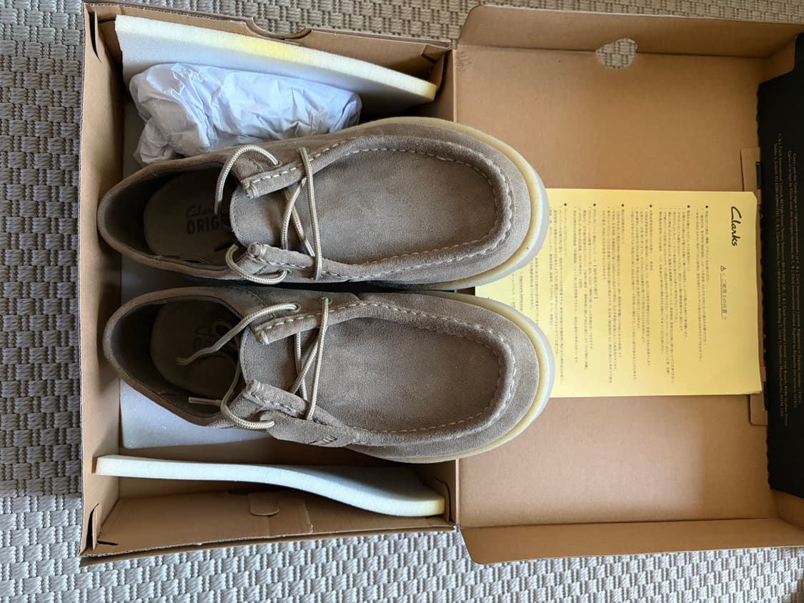 클락스 미어왈라 스모크 그레이 스웨이드 상품이미지1